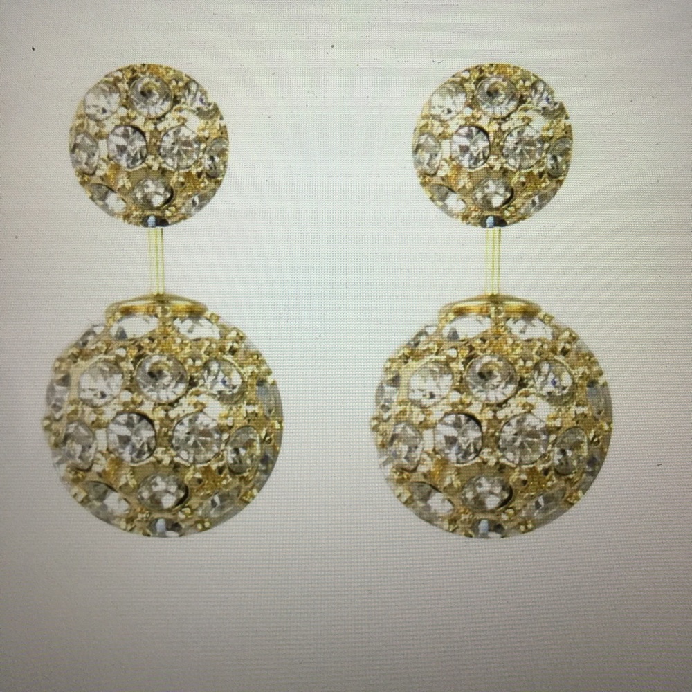 Moon and Lola Rhinestone Studs